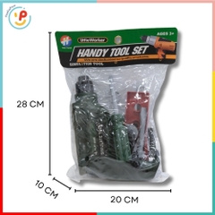 Túi đồ chơi dụng cụ sửa chữa 0298 bộ dụng cụ cơ khí mini cho bé trai PeeKaPaw Toys