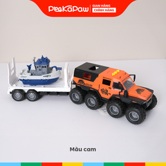 Xe đầu kéo vận chuyển tàu thủy có nhạc âm thanh 9913F PeeKaPaw Toys
