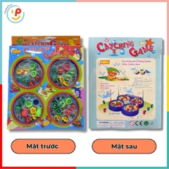 Đồ Chơi Câu Cá Nam Châm 4 Ô Có Nhạc 9923 PeeKaPaw Toys