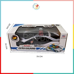 Đồ chơi xe cảnh sát City Guard có ĐÈN và ÂM THANH 89-138B PeeKaPaw Toys