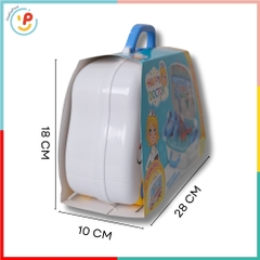 Vali đồ chơi bác sĩ 678-102 có bánh xe đồ chơi nhập vai PeeKaPaw Toys