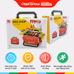 Vali đồ chơi bếp nướng BBQ cắm trại 668-158 PeeKaPaw Toys