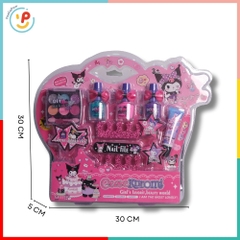 Đồ chơi làm móng tay Kuromi vỉ ép 1964-16 PeeKaPaw Toys