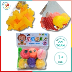 Đồ chơi thú bóp mềm chút chít cho bé sơ sinh PeeKaPaw Toys