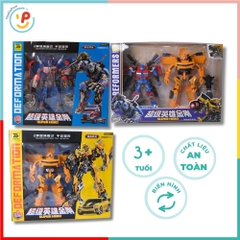 Robot Biến Hình Xe Transformers 666 PeeKaPaw Toys