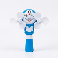 Quạt bóp tay 2 cánh hình thú dễ thương minion người nhện Doremon PeeKaPaw Toys