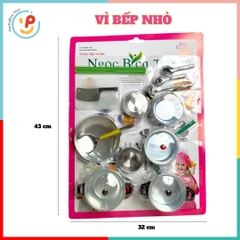 TỔNG HỢP đồ chơi nhà bếp bằng NHÔM hàng Việt Nam