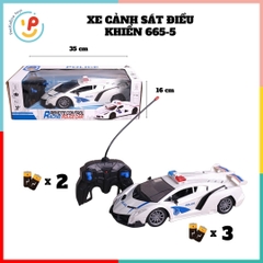 Đồ chơi Xe cảnh sát điều khiển từ xa 789-105 PeeKaPaw Toys