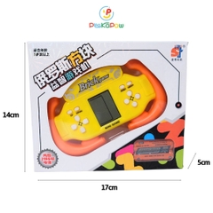 Máy game xếp gạch cầm tay hình vô lăng 688-5 PeeKaPaw Toys