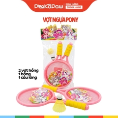 Vợt bóng vợt cầu lông nhỏ cho bé PeeKaPaw Toys