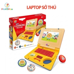 Laptop Mini Có Nhạc Màn Hình Kể Chuyện Máy Tính Đồ Chơi Cho Bé HQ2236 PeeKaPaw Toys