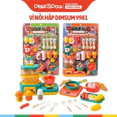 Bộ Đồ Chơi Nhà Bếp Cắt Trái Cây Rau Củ Nhiều Món Cho Bé Tập Nấu Ăn Peekaboo Toys