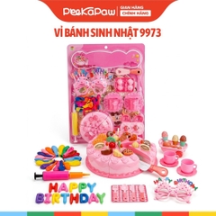 Bộ Đồ Chơi Nhà Bếp Cắt Trái Cây Rau Củ Nhiều Món Cho Bé Tập Nấu Ăn Peekaboo Toys