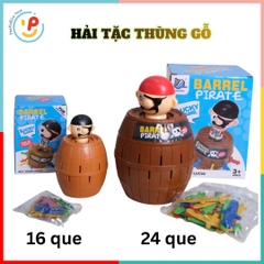 Đồ chơi thử thách Hải Tặc Thùng Gỗ nhiều mẫu
