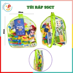 Túi lắp ráp xếp hình khối sáng tạo cho bé phát triển tư duy PeeKaPaw Toys