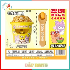 Đồ chơi đút ăn thạch pudding gà rán hamburger cho bé tập ăn uống vui nhộn PeeKaPaw Toys