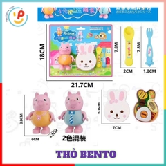 Đồ chơi đút ăn thạch pudding gà rán hamburger cho bé tập ăn uống vui nhộn PeeKaPaw Toys