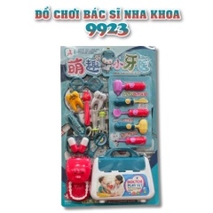 Đồ chơi bác sĩ nha khoa 9923 mô phỏng dụng cụ nha khoa cho bé kèm vali – PeeKaPaw Toys
