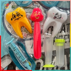 Đồ chơi bác sĩ nha khoa 9923 mô phỏng dụng cụ nha khoa cho bé kèm vali – PeeKaPaw Toys