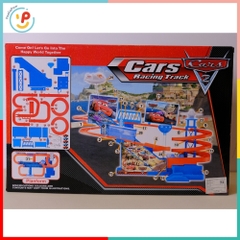 Bộ đường đua xe Cars A333-78 có dốc xoắn kèm xe đồ chơi cho bé – PeeKaPaw Toys
