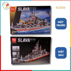 Đồ Chơi Lắp Ráp Mô Hình Tàu Chiến 322 Mảnh K2056 - Peekapaw Toys