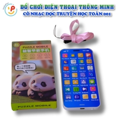 Điện thoại đồ chơi thông minh có nhạc đọc truyện học toán tiếng Việt cho bé 001 – PeeKaPaw Toys