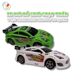 Xe hơi đồ chơi chạy trớn Việt Nam kích thước to 45cm nhiều màu – PeeKaPaw Toys