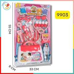 Vỉ đồ chơi dụng cụ bác sĩ đồ chơi nhập vai cho bé hàng Việt Nam PeeKaPaw Toys