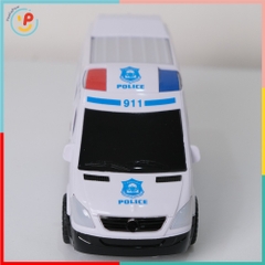 Xe cứu thương chạy pin có đèn âm thanh 872 PeeKaPaw Toys