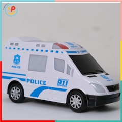 Xe cứu thương chạy pin có đèn âm thanh 872 PeeKaPaw Toys