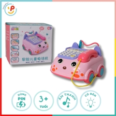 Điện Thoại Đồ Chơi Kết Hợp Piano Có Nhạc, Bàn Phím Số Cho Bé PeeKaPaw Toys