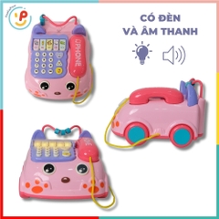 Điện Thoại Đồ Chơi Kết Hợp Piano Có Nhạc, Bàn Phím Số Cho Bé PeeKaPaw Toys