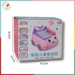 Điện Thoại Đồ Chơi Kết Hợp Piano Có Nhạc, Bàn Phím Số Cho Bé PeeKaPaw Toys