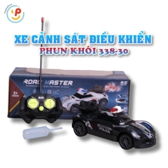 Xe cảnh sát điều khiển phun khói có đèn 388-30 PeeKaPaw Toys