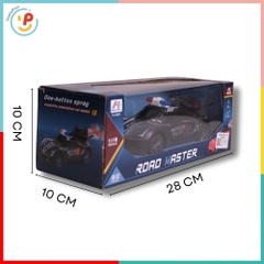 Xe cảnh sát điều khiển phun khói có đèn 388-30 PeeKaPaw Toys