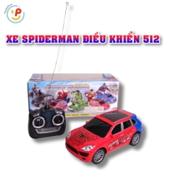 Xe Spiderman Điều Khiển Từ Xa 512-16 PeeKaPaw Toys