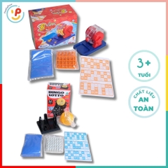 Hộp lồng quay lô tô 90 số trò chơi truyền thống Tết PeeKaPaw Toys