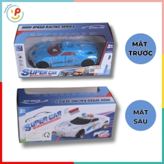 Xe hơi Spiderman Người nhện có đèn LED chạy pin 31338 PeeKaPaw Toys