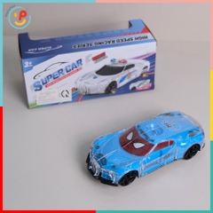 Xe hơi Spiderman Người nhện có đèn LED chạy pin 31338 PeeKaPaw Toys