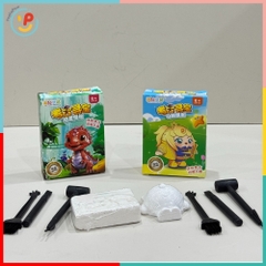 Đồ Chơi Khảo Cổ Học Khủng Long Bộ Đào Khai Quật Khủng Long Mini PeeKaPaw Toys