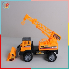 Xe Công Trình Chạy Trớn 35cm Xe Cẩu Xe Xúc Đẩy Nhẹ Cho Bé 3 Tuổi PeeKaPaw Toys