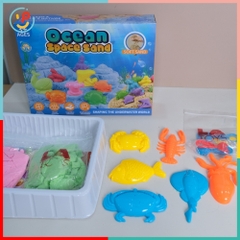 Cát động lực 500g kèm khuôn Dynamic Sand Ocean Sand Fruit Sand Đồ chơi sáng tạo PeeKaPaw Toys