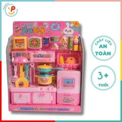Đồ chơi nấu ăn nhà bếp Thỏ trắng và phụ kiện nhiều mẫu 333 PeeKaPaw Toys