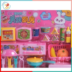 Đồ chơi nấu ăn nhà bếp Thỏ trắng và phụ kiện nhiều mẫu 333 PeeKaPaw Toys