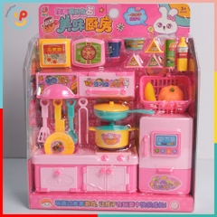 Đồ chơi nấu ăn nhà bếp Thỏ trắng và phụ kiện nhiều mẫu 333 PeeKaPaw Toys