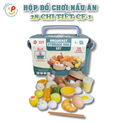 Hộp đồ chơi nấu ăn nhà bếp Dimsum 28 chi tiết CF-1 PeeKaPaw Toys