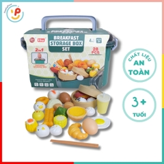 Hộp đồ chơi nấu ăn nhà bếp Dimsum 28 chi tiết CF-1 PeeKaPaw Toys