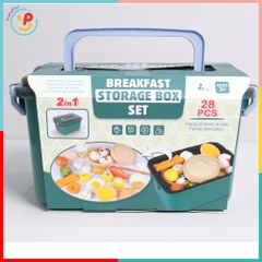 Hộp đồ chơi nấu ăn nhà bếp Dimsum 28 chi tiết CF-1 PeeKaPaw Toys