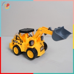 Xe công trình máy xúc chạy pin 777-51 có đèn và âm thanh PeeKaPaw Toys