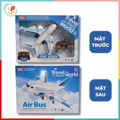 Máy bay Airbus điều khiển từ xa 8004 có đèn PeeKaPaw Toys